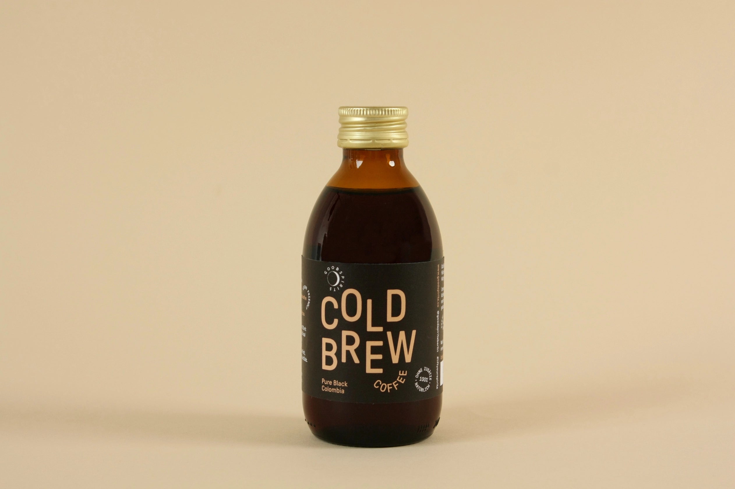 Café infusé à froid Pure Black Colombia 200 ml